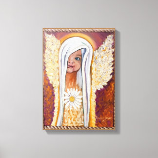 Painting print on canvas Angel