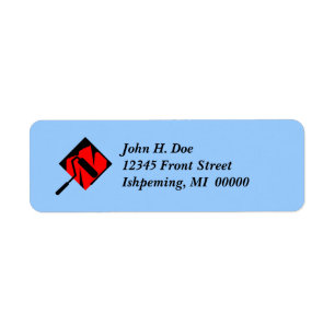 Painting Roller Tray Painter Return Address Labels