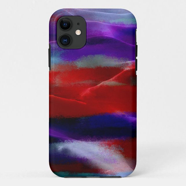 Painting sand dunes acrylic Case-Mate iPhone case (Back)