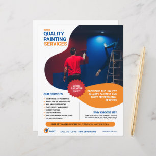Painting Service Flyer Template