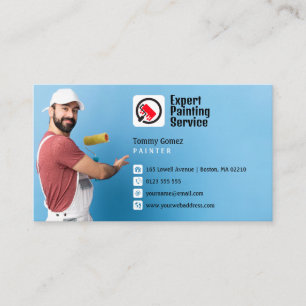 Painting Services Painter Business Card
