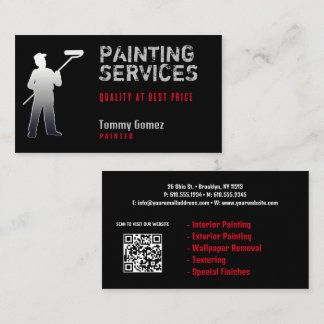 Painting Services | Professional Business Card