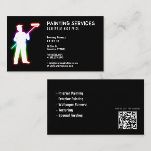 Painting Services   Professional Business Card