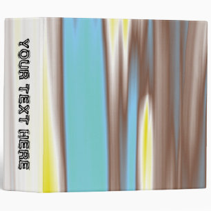 Painting stripes colorful abstract design binder