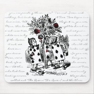 Painting the Roses Red Mouse Pad