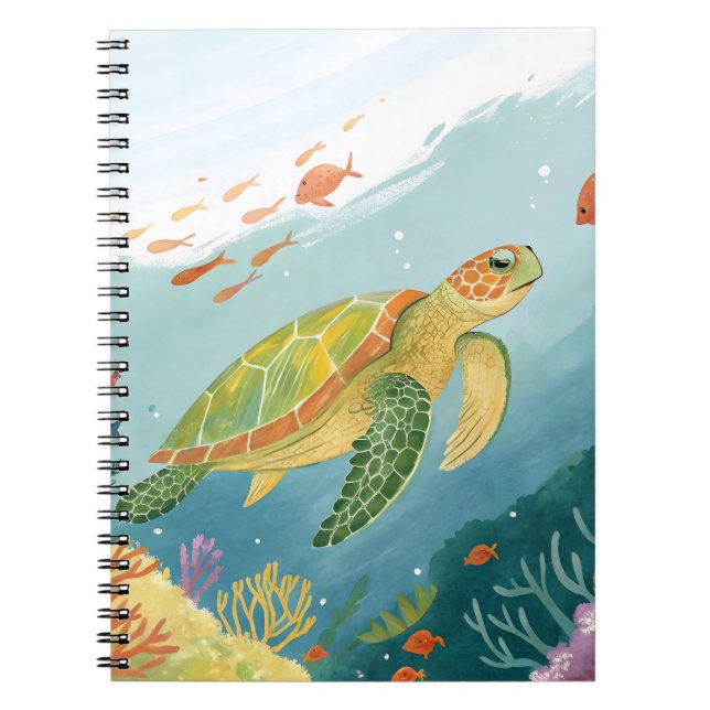 Painting Turtle Notebook (Front)