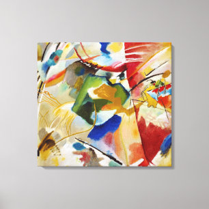 Painting with Green Centre by Wassily Kandinsky Canvas Print