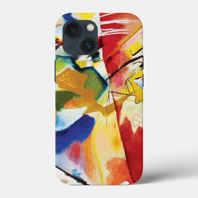 Painting with Green Centre by Wassily Kandinsky Case-Mate iPhone Case (Back)