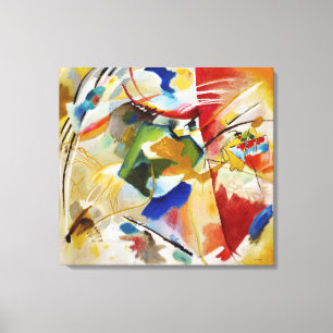 Painting with Green Centre Wassily Kandinsky Canvas Print