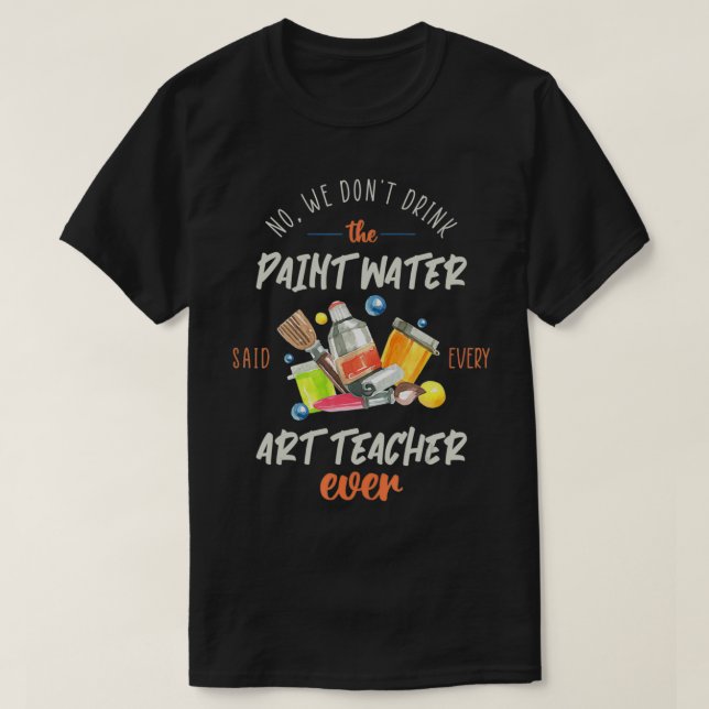 PaintingNo T-Shirt (Design Front)