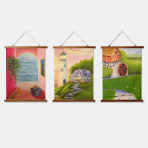 Paintings by KRS Hanging Tapestry
