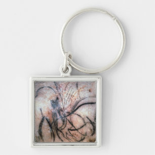 Paintings depicting mammoth and cattle, from the C Keychain