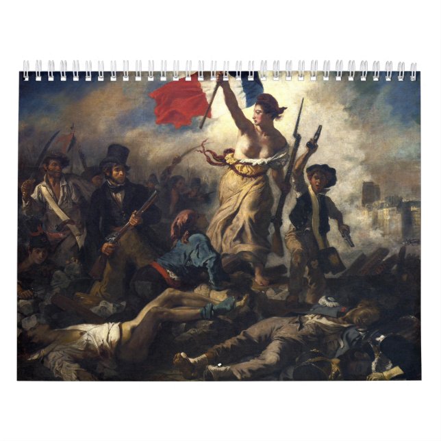 Paintings in the Louvre Calendar (Cover)