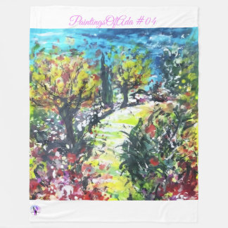 PaintingsOfAda #04 - Artist - Unknown Fleece Blank Blanket