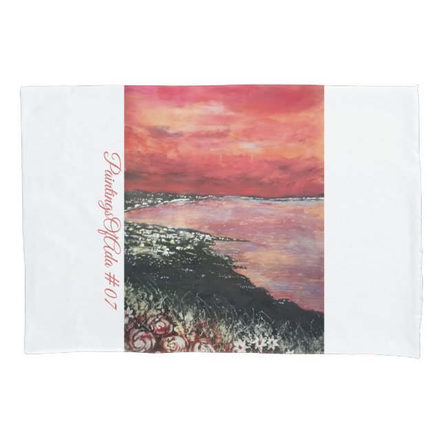 PaintingsOfAda #07 - Artist - Unknown Pillow Case (Front-Left)
