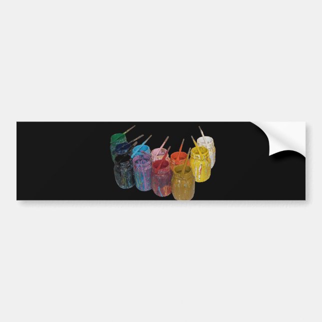 Paints Bumper Sticker (Front)