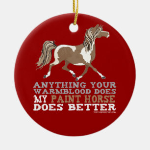 Paints Do it Better Ceramic Ornament