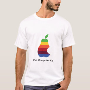 Pair Computer Co White Adult Large T-shirt
