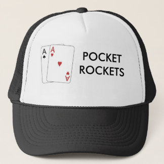 pair of aces1, POCKETROCKETS Trucker Hat