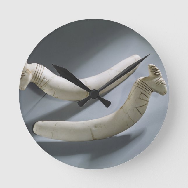 Pair of castanets, Thinite Period (hippopotamus iv Round Clock (Front)