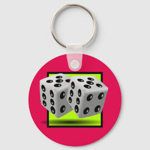 Pair of Dice Keychain