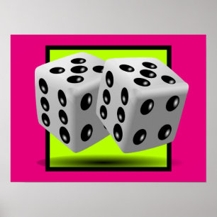 Pair of Dice Poster