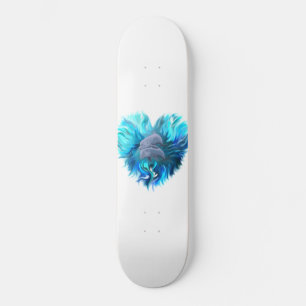 Pair of Dolphins Skateboard