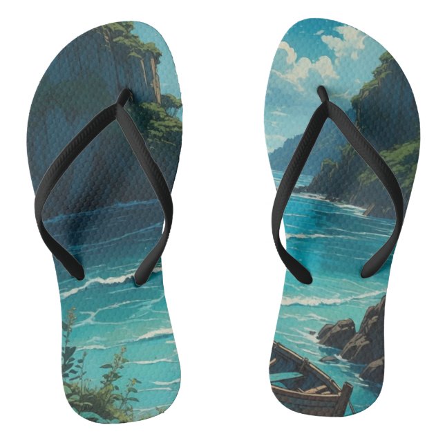 Pair of Flip Flops (Footbed)