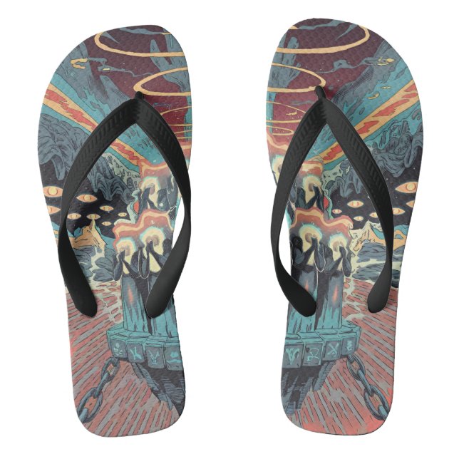 Pair of Flip Flops (Footbed)