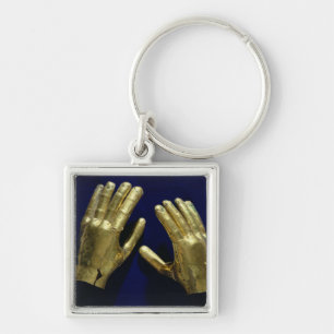 Pair of funerary hands, from Peru, c.200-c.800 Keychain