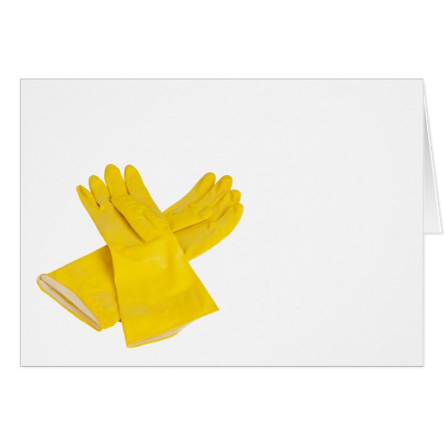 Pair of latex gloves (Front Horizontal)