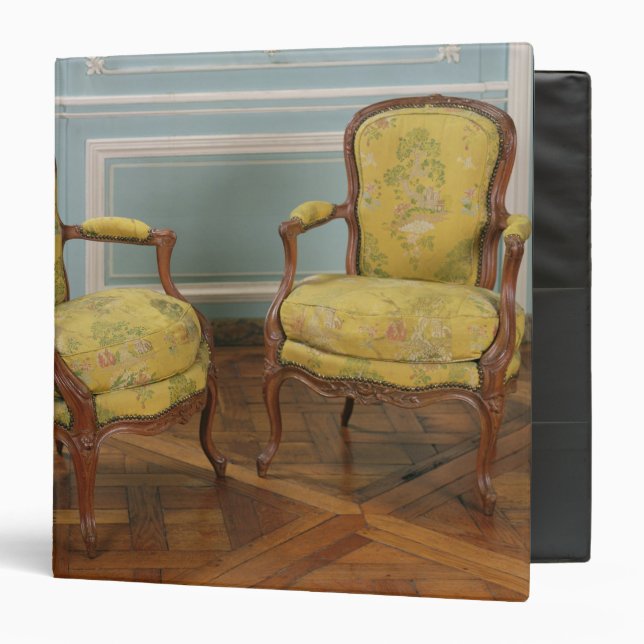 Pair of Louis XV armchairs, 1723-74 Binder (Front/Inside)