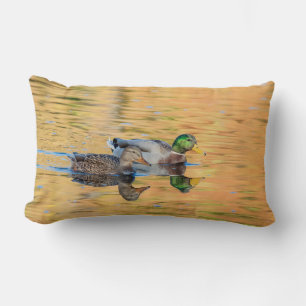 Pair of Mallards Lumbar Pillow
