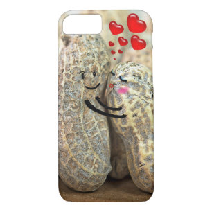 pair of peanuts hugging Case-Mate iPhone case