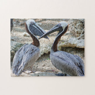 Pair of Pelicans Jigsaw Puzzle