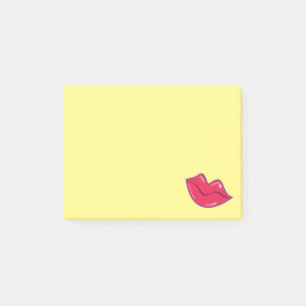 Pair of Red Lips Post-it Notes