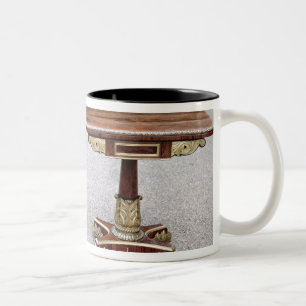 Pair of Regency card tables on quadruple bases Two-Tone Coffee Mug