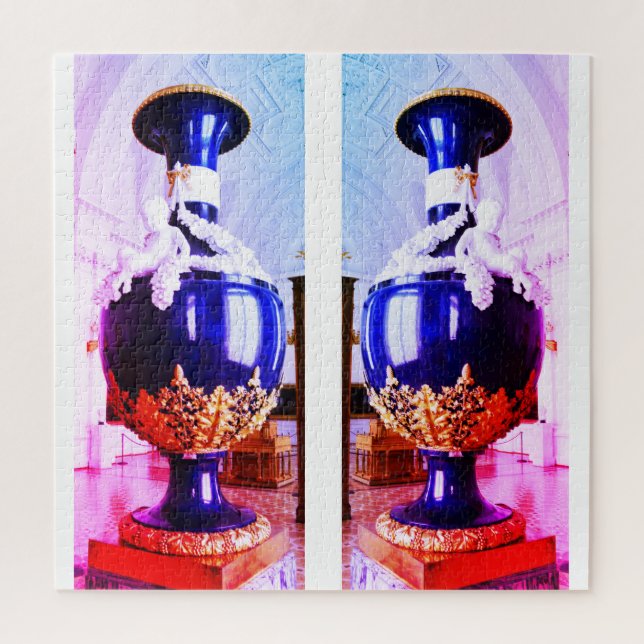 Pair of Russian vases Jigsaw Puzzle (Vertical)