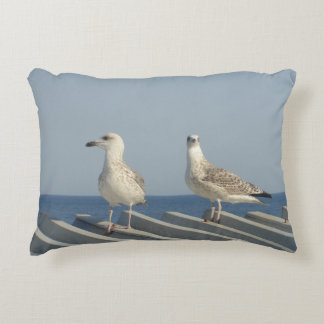 Pair of Seagulls Accent Pillow