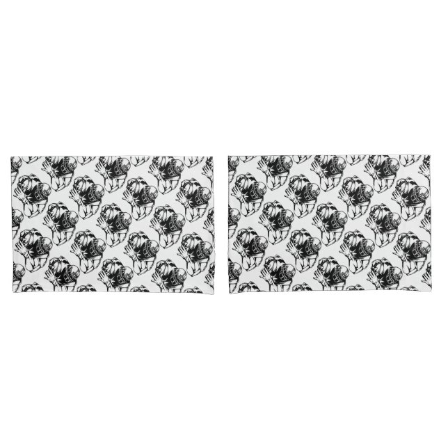 Pair of Standard Size Pillowcases/Football Pillowcase (Front-Set)