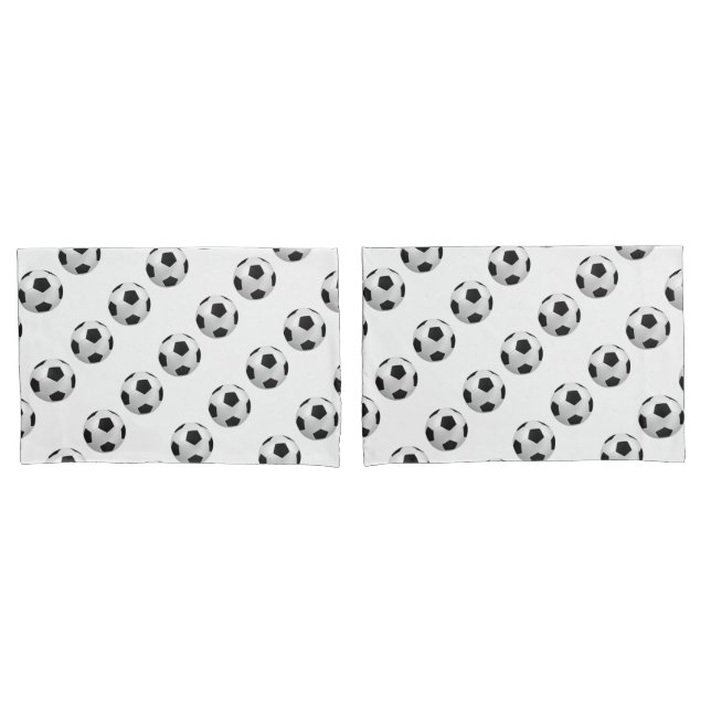 Pair of Standard Size Pillowcases/Soccer Pillowcase (Front-Set)