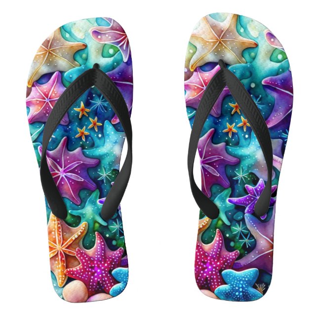 Paire colorée de tongs de poisson d'étoile (Semelle)