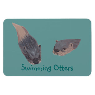 Paire de nage Otters Magnets flexibles