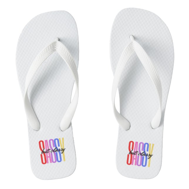 Paire de Tongs Sassy Mais Chic (Semelle)