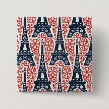Pairs 2 Inch Square Button