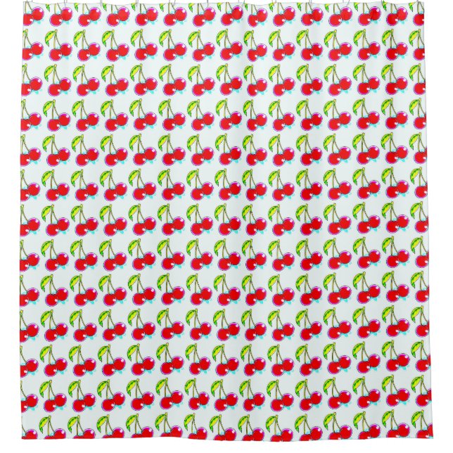 pairs of red cherries pattern (Front)