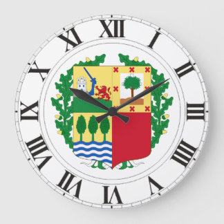 Pais Vasco (Spain) Coat of Arms Large Clock