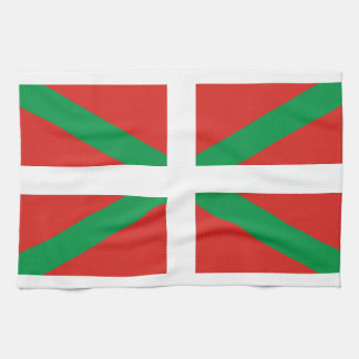 Pais Vasco (Spain) Flag Kitchen Towel
