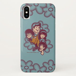Paisely Flower Scooby-Doo and the Gang Case-Mate iPhone Case