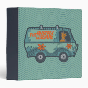 Paisely Scooby-Doo Driving Mystery Machine Binder
